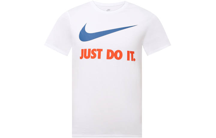 Nike Nike T Shirts Men's White Crew Neck Moderate