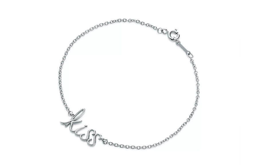 TIFFANY & CO. TIFFANY & CO. Letter Pattern Sterling Silver Bracelets Women's Silver