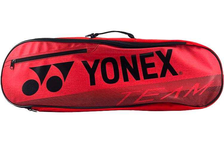 YONEX Fabric Gym Bag Regular Unisex Black/Red