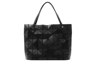 ISSEY MIYAKE Slash PVC Tote Bag, Shopping Bag, Laptop Bag, Handbag, Shoulder Bag Regular Women's Black