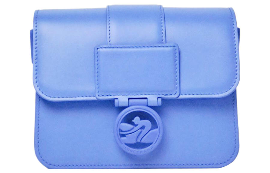 LONGCHAMP 【Zoomed ImageryPrevious Season】small Box-Trot leather crossbody bag