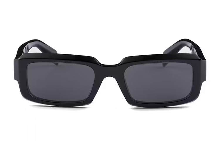 PRADA Symbole rectangle-frame sunglasses