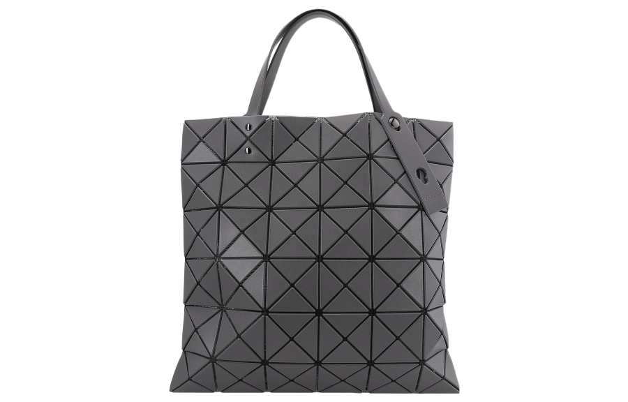 ISSEY MIYAKE Prism Polyester Handbag Women's Gray