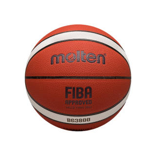 Molten Pu Basketball Abrasion Resistant Brown White Size 5 Ball Training Competition Unisex China Mainland Version