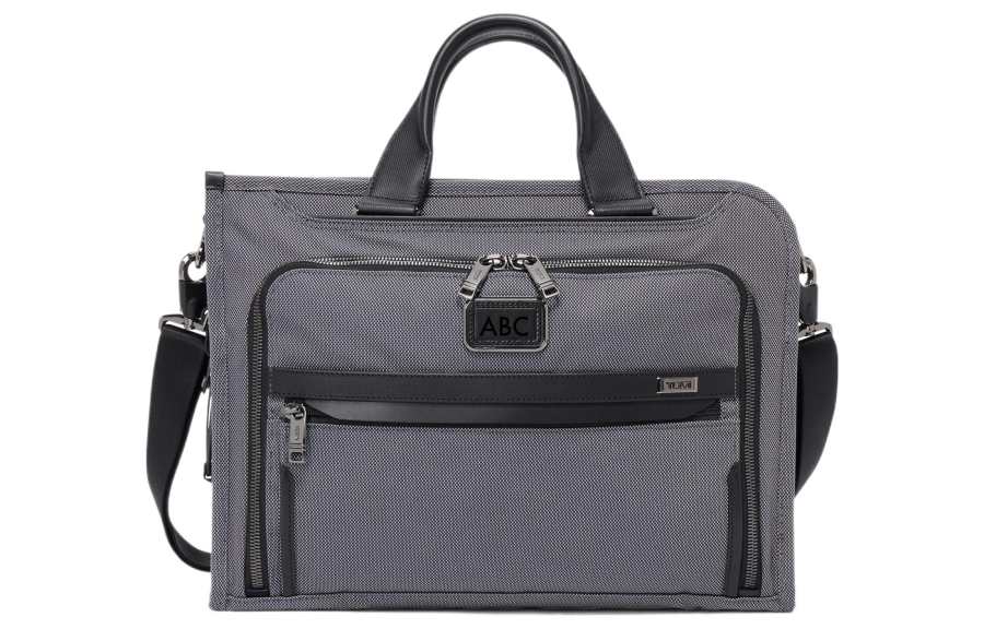 TUMI TUMI Fabric Briefcase Regular Men's Gray