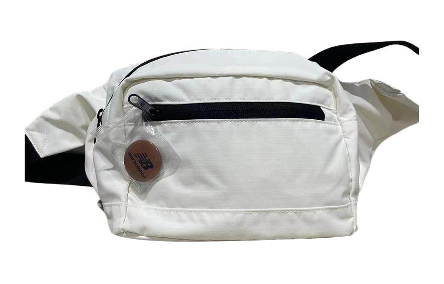 New Balance New Balance Fabric Shoulder Bag, Crossbody Bag, Fanny Pack, Sling Bag Regular Unisex White