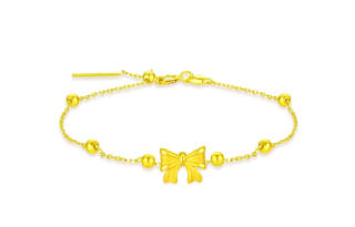 KING TAI SANG Gold Bracelet Unisex