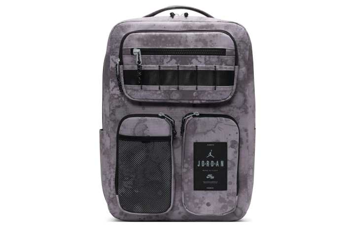 Jordan Jordan Polyester Backpack Regular Men's Medium Gray/Black