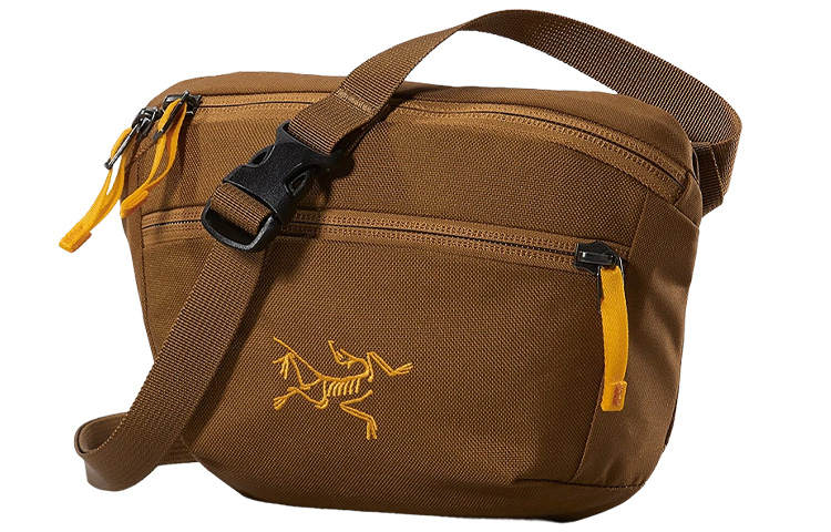 Arcteryx Arc'teryx 1.5L Crossbody Bag Fanny Pack Outdoor Bag Recycled Material Brown Unisex