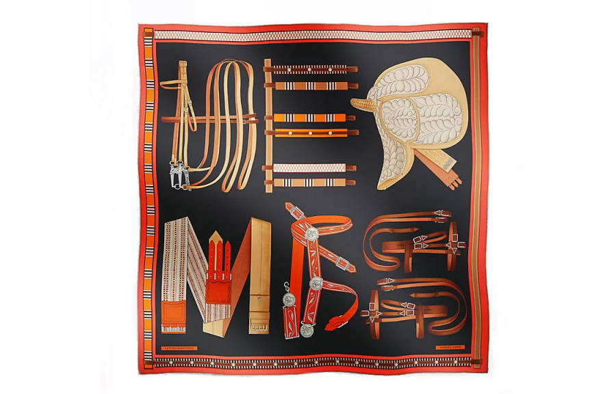 HERMES HERMES Scarves Unisex Multicolor