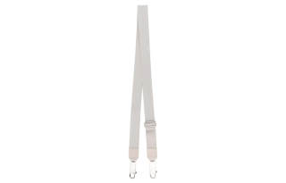 RICK OWENS RICK OWENS/RO Calfskin With Cotton Bag Straps Men's Light Gray