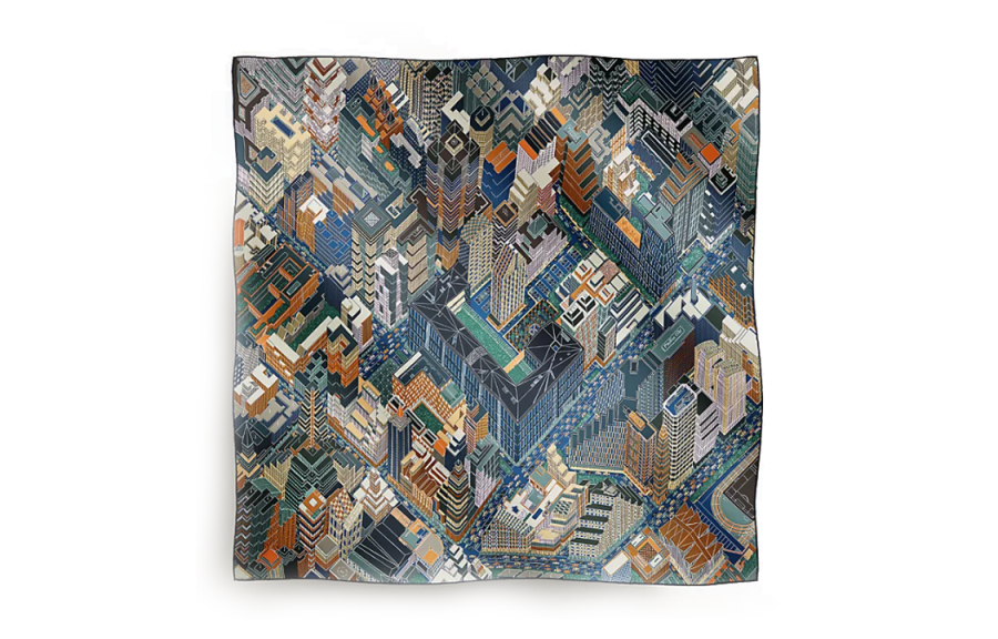 HERMES HERMES Scarves Unisex Multicolor