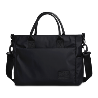 BJIAX Nylon Handbag Briefcase Large Men's Black