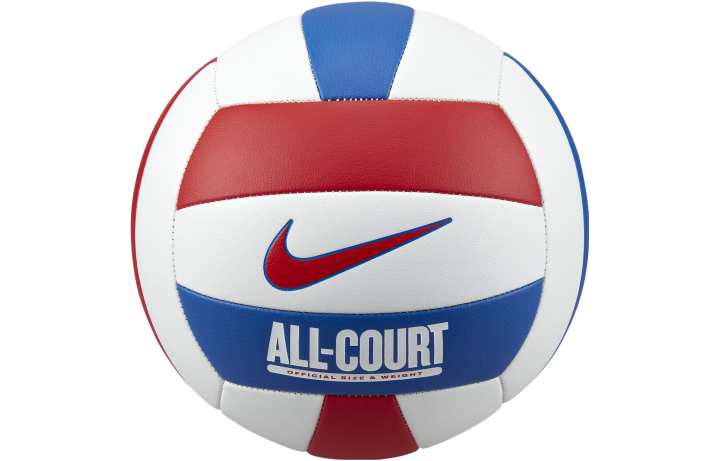 Nike Nike Rubber, Polyester Size 5 Volleyball Unisex White Red