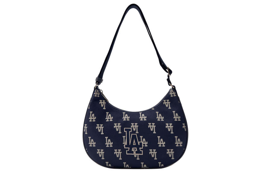 MLB MLB Polyester Dumpling Bag, Shoulder Bag, Handbag Regular Women's Navy Blue