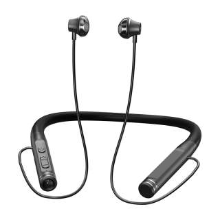 YINUO YN K12 Sports Running With Bass, Black/Blue Neck mounted Passive Noise Cancellation Bluetooth Headset