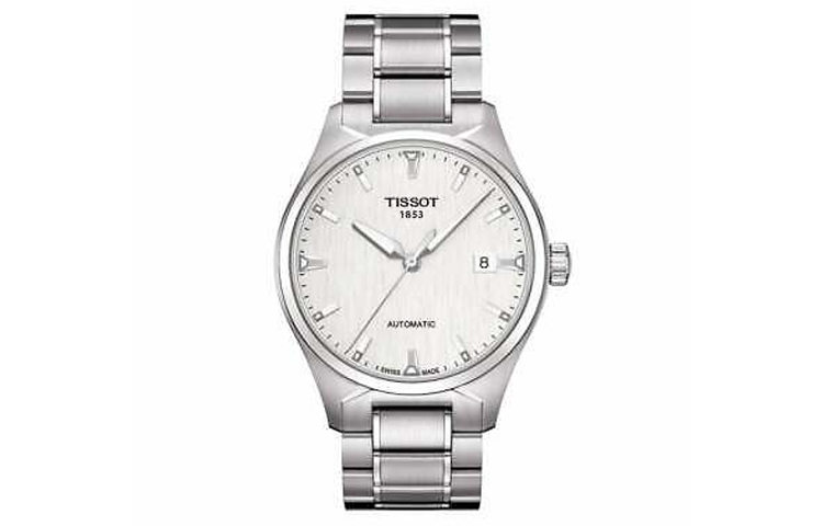 TISSOT Automatic Mechanical Movement 100m Waterproof Men's Watches Watch 39mm Silver Dial Stainless Steel Case