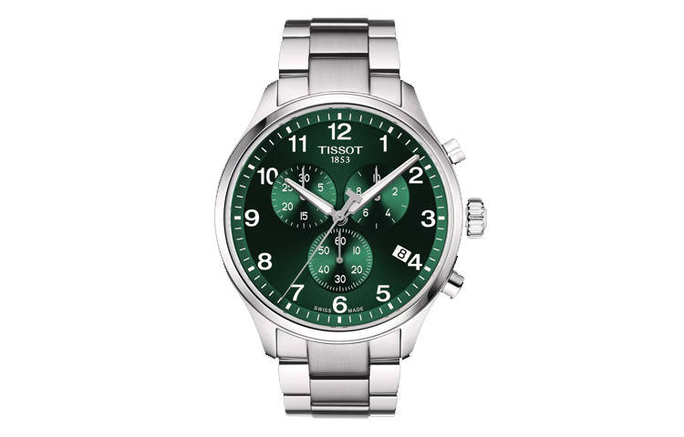 TISSOT Soko Collection Quartz Movement 100m Waterproof Men's Watches Watch 45mm Green Dial