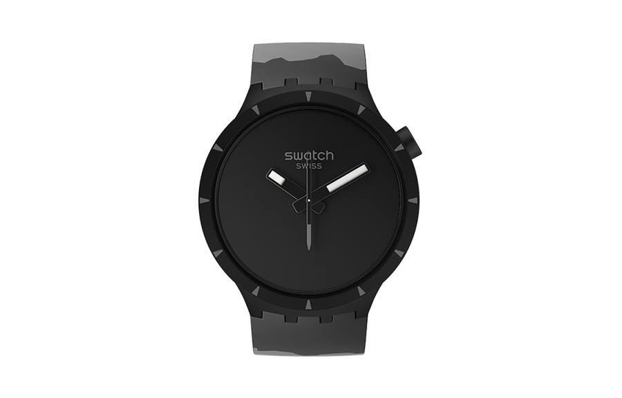 SWATCH SWATCH Men 47mm Black Watch SB03B110