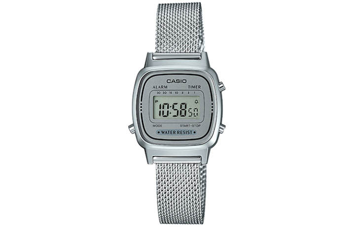 CASIO CASIO Women's VINTAGE Series 30mm Gray Watch LA670WEM-7