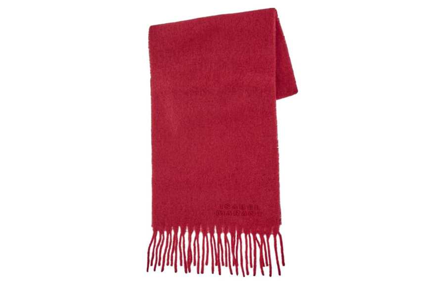 ISABEL MARANT 【Previous Season】Firny logo-embroidered scarf