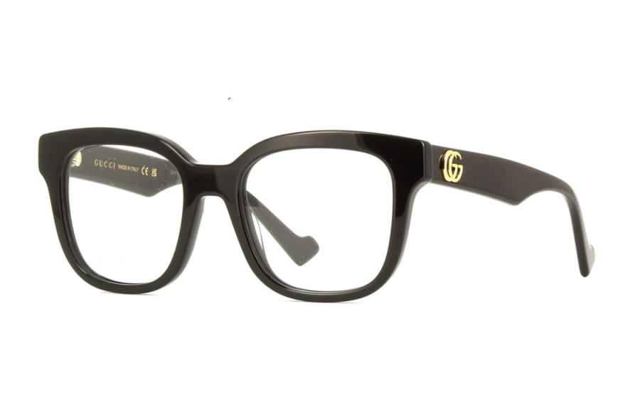 GUCCI GUCCI Square-frame Clear Glasses