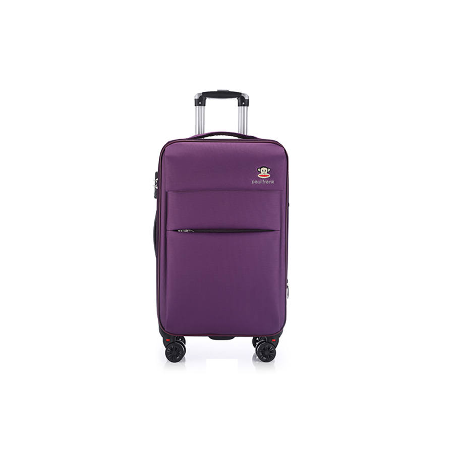 PAUL FRANK Spinner Wheels Oxford Travel Suitcase Airplane Leather Trunk Luggage