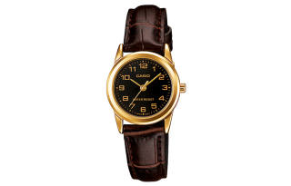 CASIO Women's Standard Series 31mm Black Watch LTP-V001GL-1B
