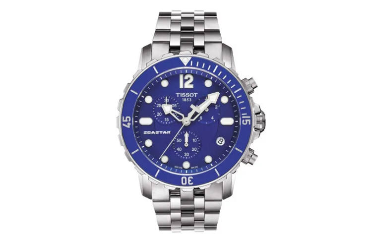 TISSOT T SPORT Collection Quartz Movement 300m Waterproof Men's Watches Watch 45mm Blue Dial