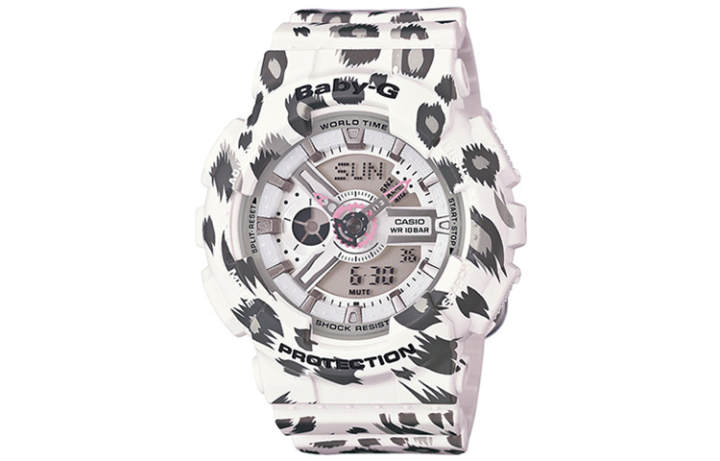 CASIO CASIO Women's BABY-G 46.3mm White Watch BA-110LP-7A