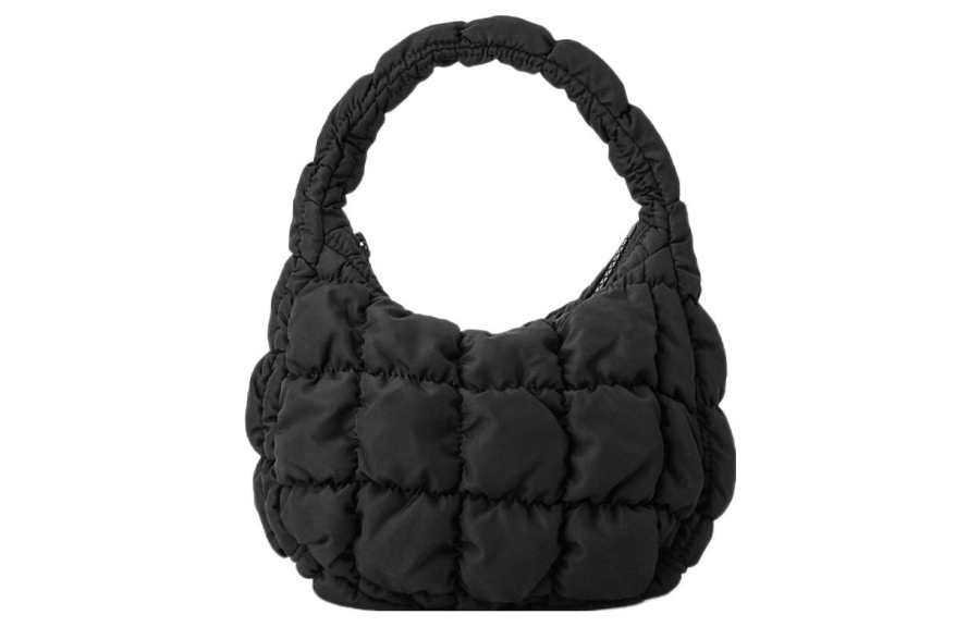 COS COS Polyester Cloud Bag, Handbag Mini Women's Black