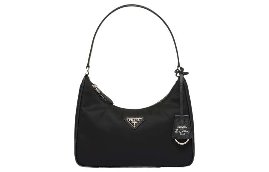PRADA PRADA Re-Edition 2005 Re-Nylon And Saffiano Mini Shoulder Bag Black