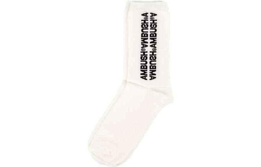 AMBUSH Logo print Cotton Socks
