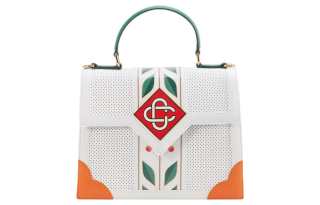 CASABLANCA Laurel Perforated Tote Bag