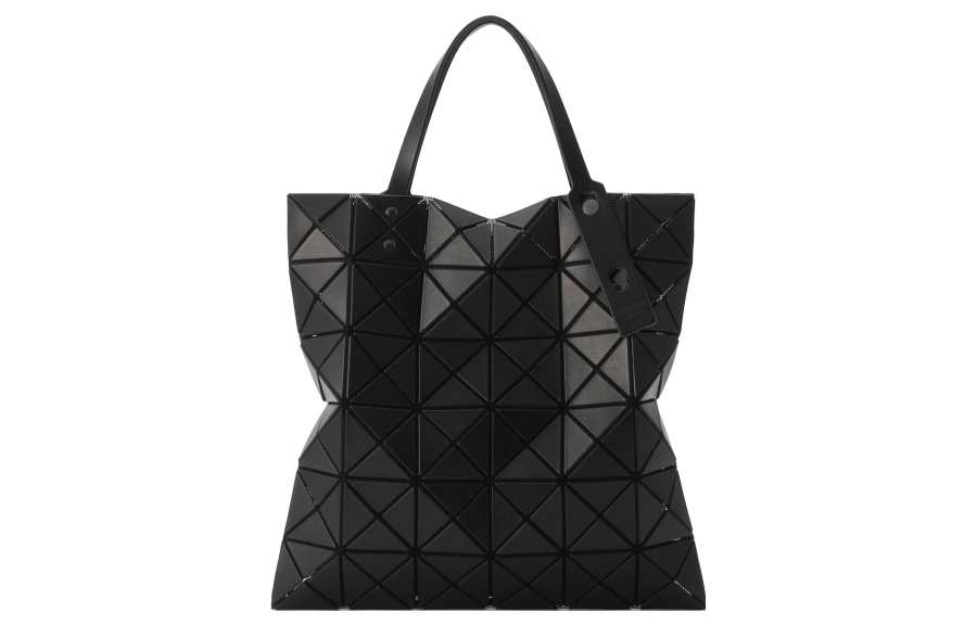ISSEY MIYAKE PVC Handbag Unisex Black