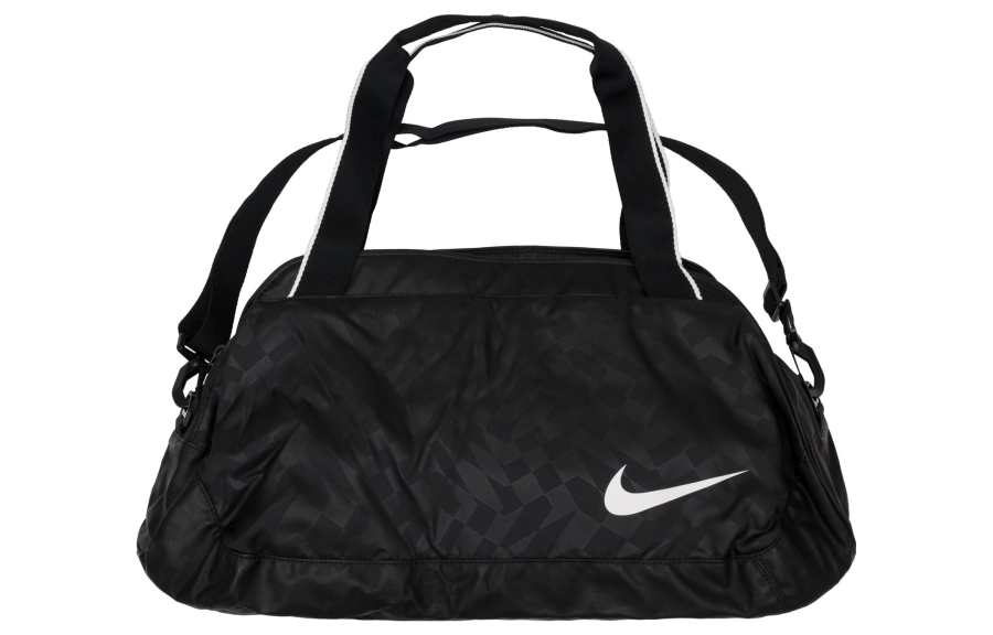 Nike Nike Polyester Travel Bag, Shoulder Bag, Crossbody Bag, Handbag, Gym Bag Large Unisex Black
