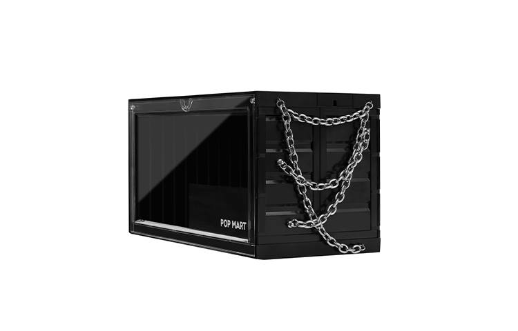 POP MART POP MART Container Figure Luminous Display Case Cute Model Accessories