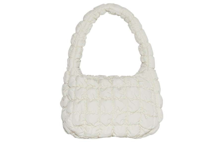 COS COS Polyester Cloud Bag, One Shoulder Handbag Mini Women's White