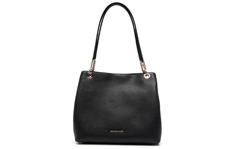MICHAEL KORS Kensington Calfskin One Shoulder Handbag Large Women's Black