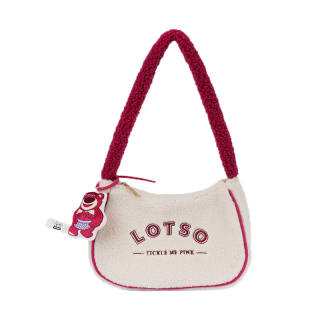 POTDEMIEL Polyester Handbag Unisex White