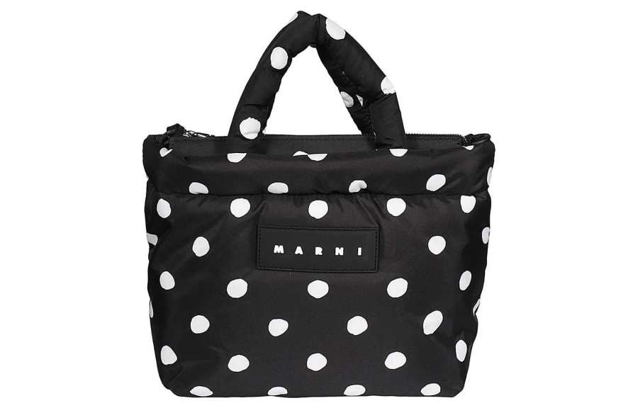 MARNI Polyurethane Shoulder Bag, Crossbody Bag, Handbag Mini Women's Black