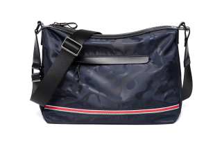 BJIAX Zip Closure Oxford Messenger Bag, Shoulder Bag Unisex Black/Camouflage