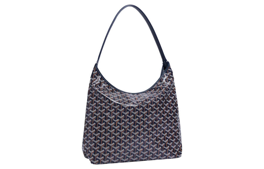 GOYARD Bohème Hobo Canvas With Leather Shoulder Bag Combo Bag Shoulder Bag Regular Women's Marine Blue