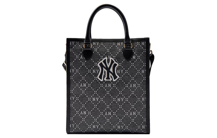 MLB Polyamide Tote Bag, Shopping Bag, Shoulder Bag, Crossbody Bag Handbag Regular Men's Black