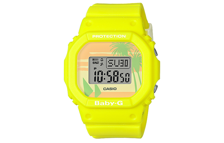 CASIO CASIO Women's BABY-G Yellow Watch BGD-560BC-9