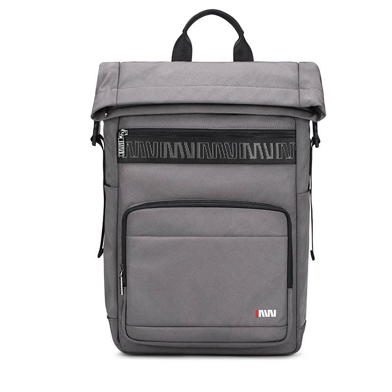 SEPTWOLVES SEPTWOLVES Fabric Backpack Unisex Black/Gray