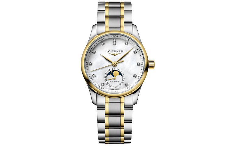 LONGINES Master Collection Automatic Mechanical Movement 30m Waterproof Women's Watch 34mm