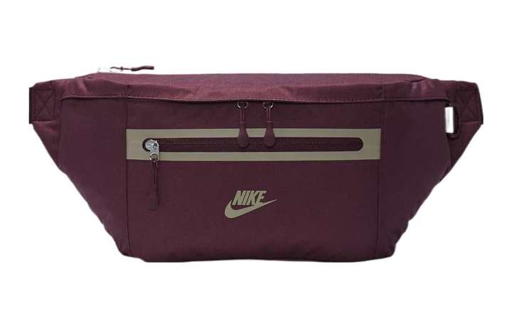Nike Nike Elemental Fabric One Shoulder Crossbody Fanny Pack Regular Unisex Night Umber Red/Khaki