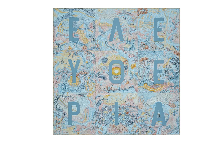 HERMES HERMES Silk Scarves Women's Blue