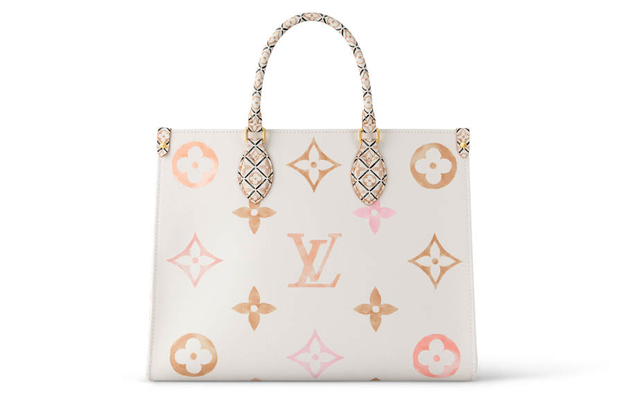LOUIS VUITTON LOUIS VUITTON OnTheGo Mm Beige